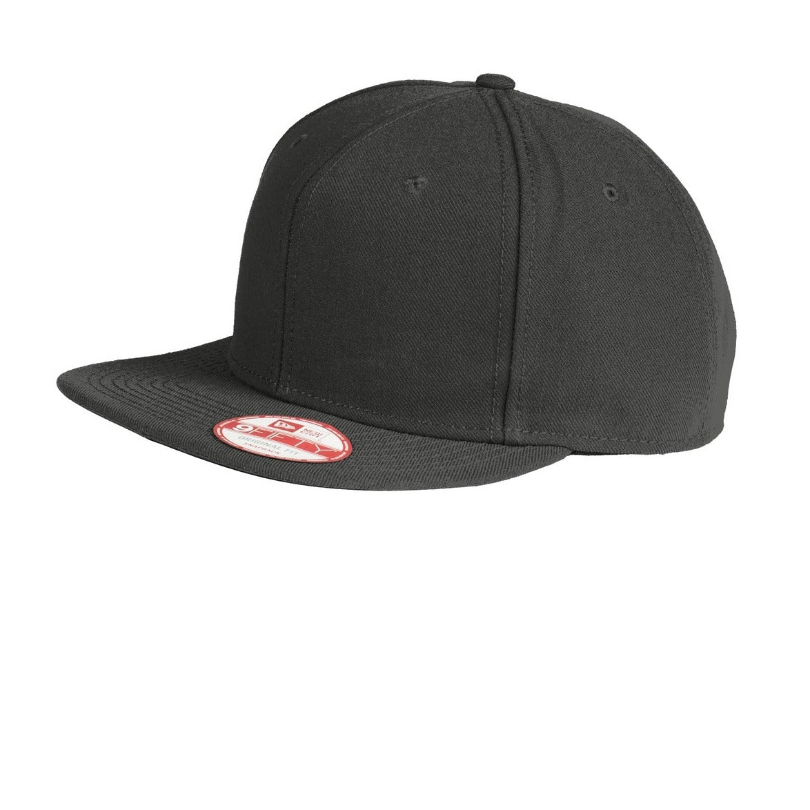 New Era Original Fit Flat Bill Snapback Cap. NE402 Corporate Accessories Hats & Caps