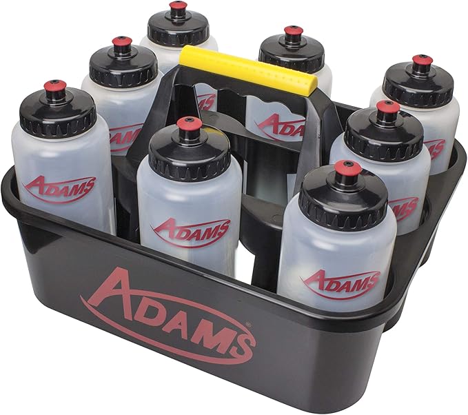 Adams Water Squeeze 8 Bottle Carrier Water Bottles Not Included Unisex Accessories Health & Wellness