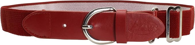 Adams Adult Elastic 1.5" Adjustable Baseball / Softball Belt Baseball Socks & Belts All