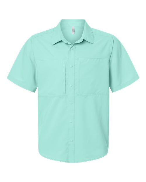 CORE365 Men's UltraUVP Shoreline Short Sleeve Staff Shirt-1