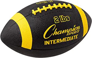 Champion Sports 2 LB Size Weighted Football Trainer Football Footballs All