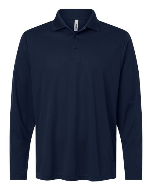 CORE365 Men's Nova Performance Long Sleeve Pique Polo-1