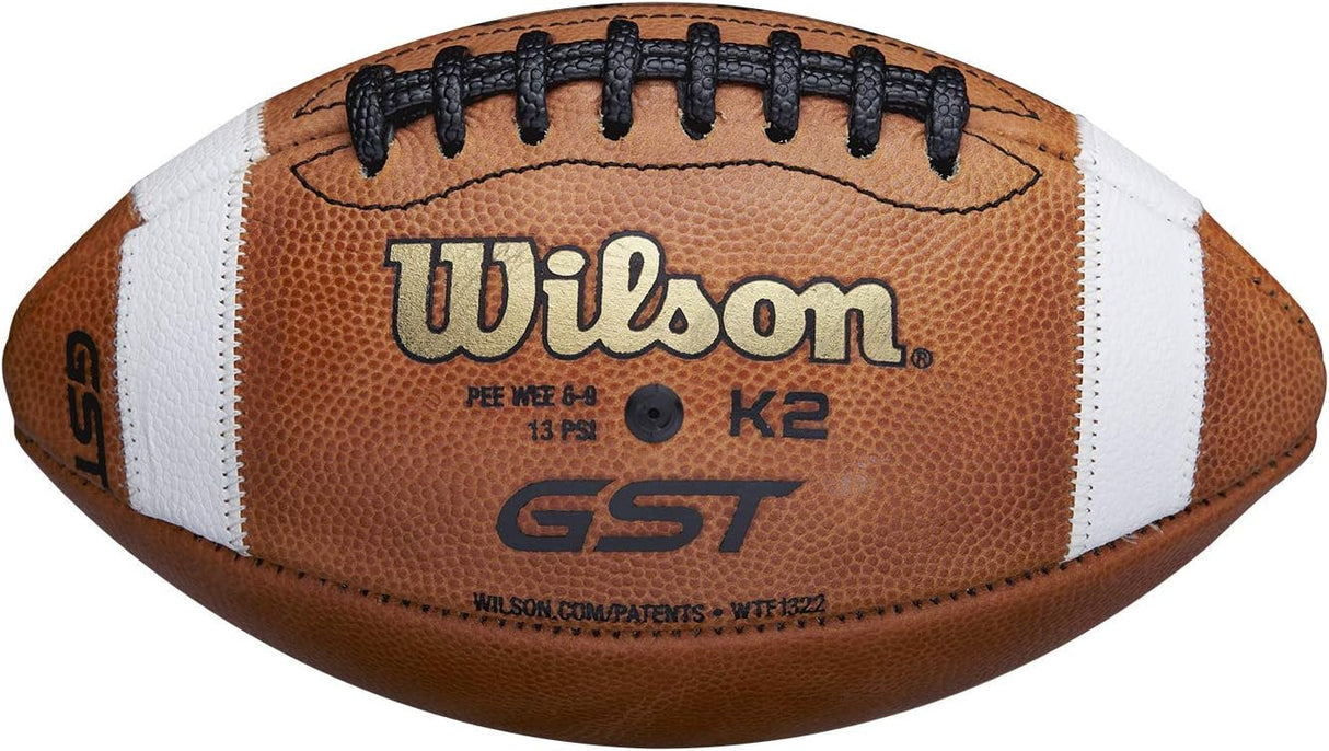 Wilson K2 GST Leather Football Football Footballs All
