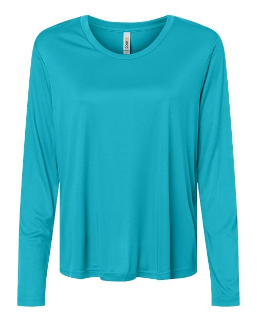 CORE365 Women's Capital Performance Long Sleeve T-Shirt-1