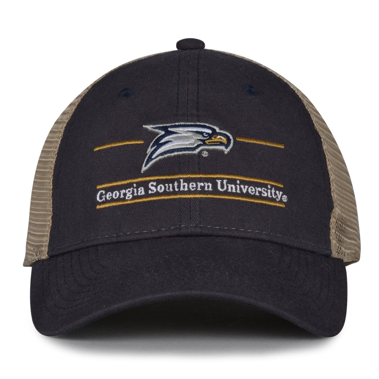 The Game Headwear Georgia Southern Split Bar Trucker Hat