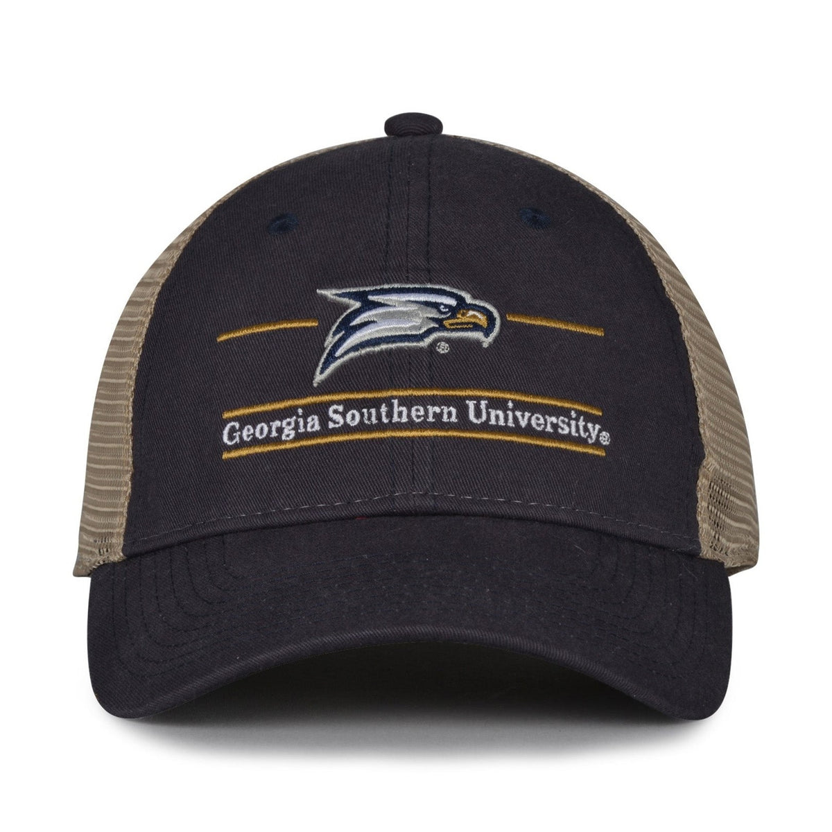 The Game Headwear Georgia Southern Split Bar Trucker Hat