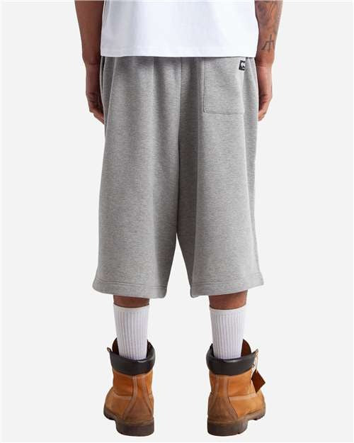 Shaka Wear Men's Baggy Fleece Shorts-2