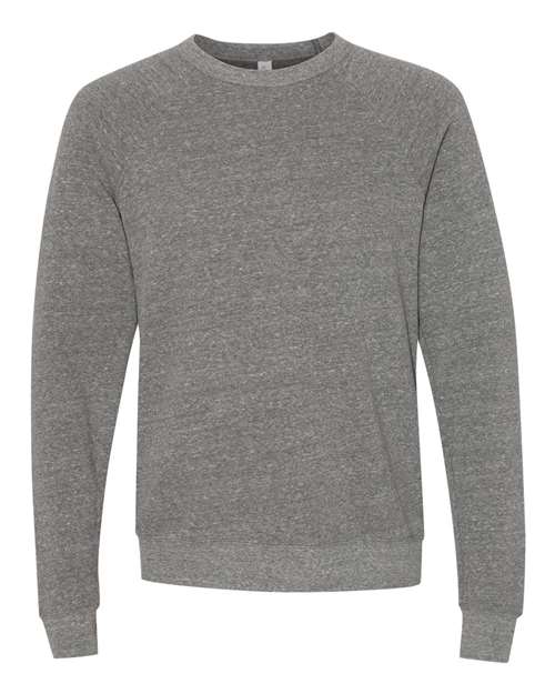 Bella + Canvas Men's Sponge Fleece Raglan Sweatshirt Mens Apparel Sweatshirts & Fleece