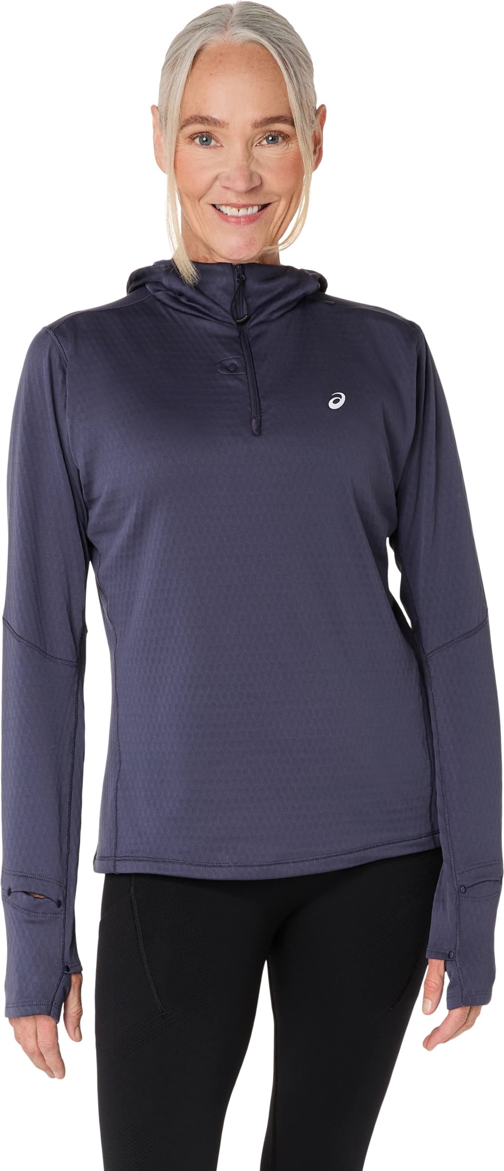 Asics Women's Road Winter Long Sleeve Hoodie-1
