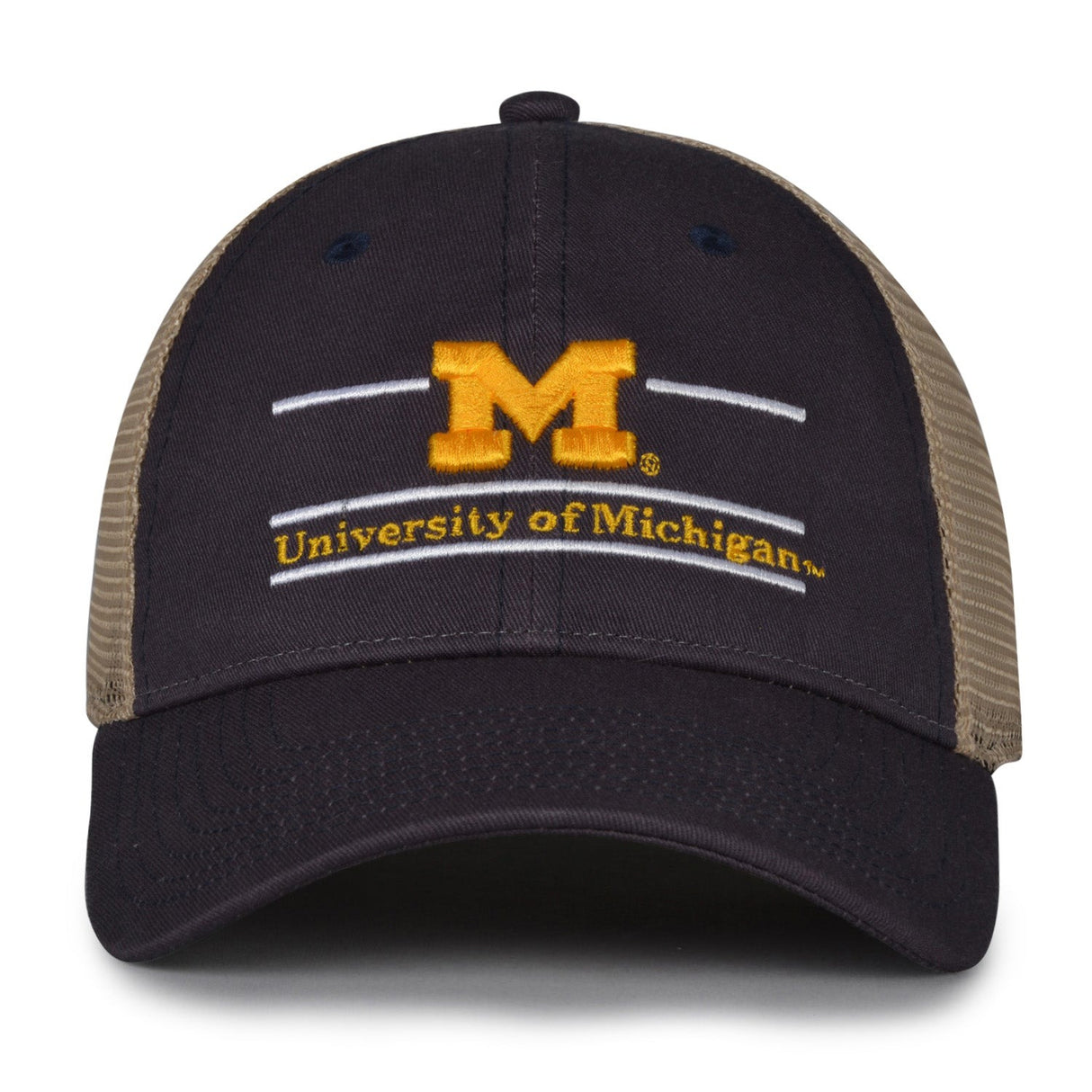 The Game Headwear Michigan Split Bar Trucker Hat