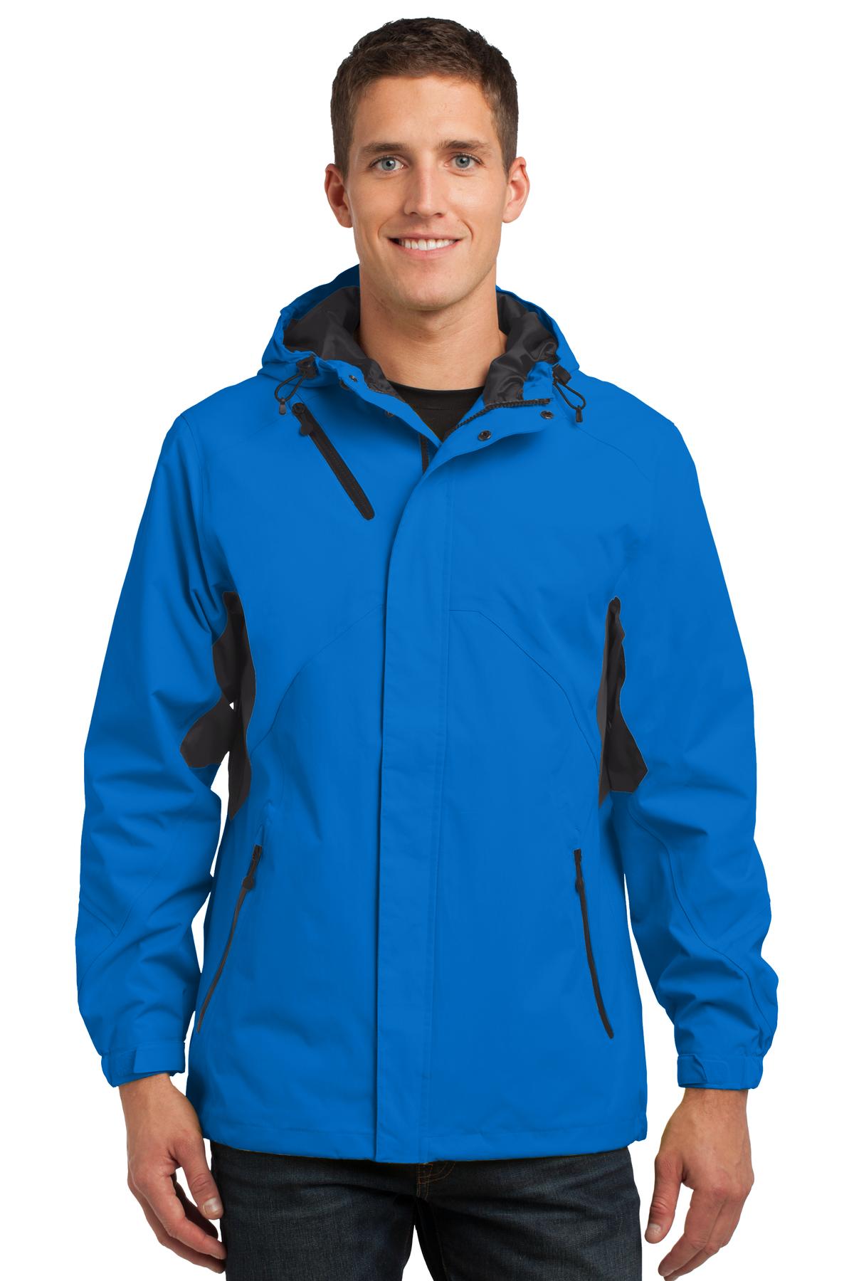 Port Authority Mens Cascade Waterproof Jacket. J322 Mens Apparel Jackets & Vests