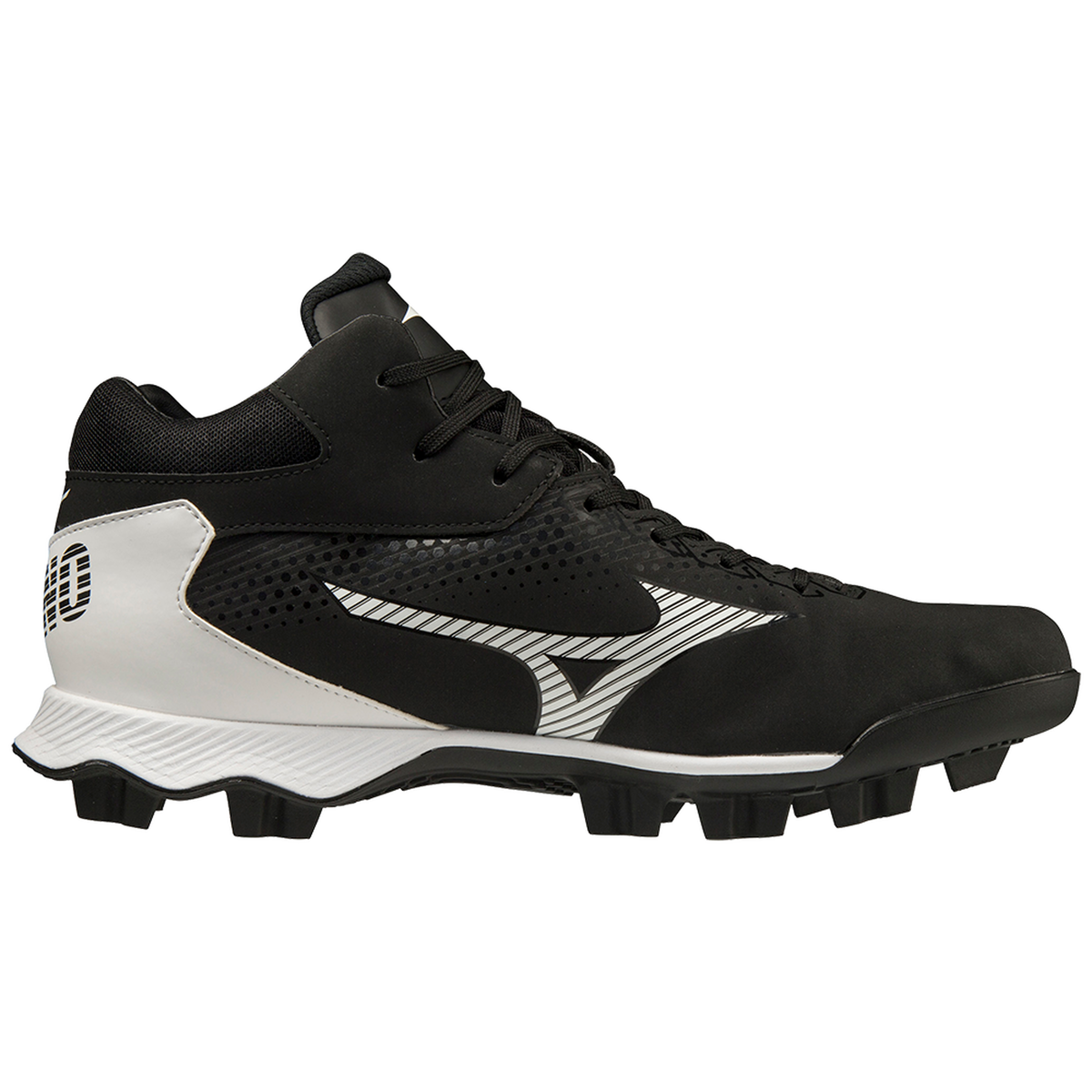 Mizuno Men's Wave Lightrevo TPU Molded Mid Baseball Cleats-3