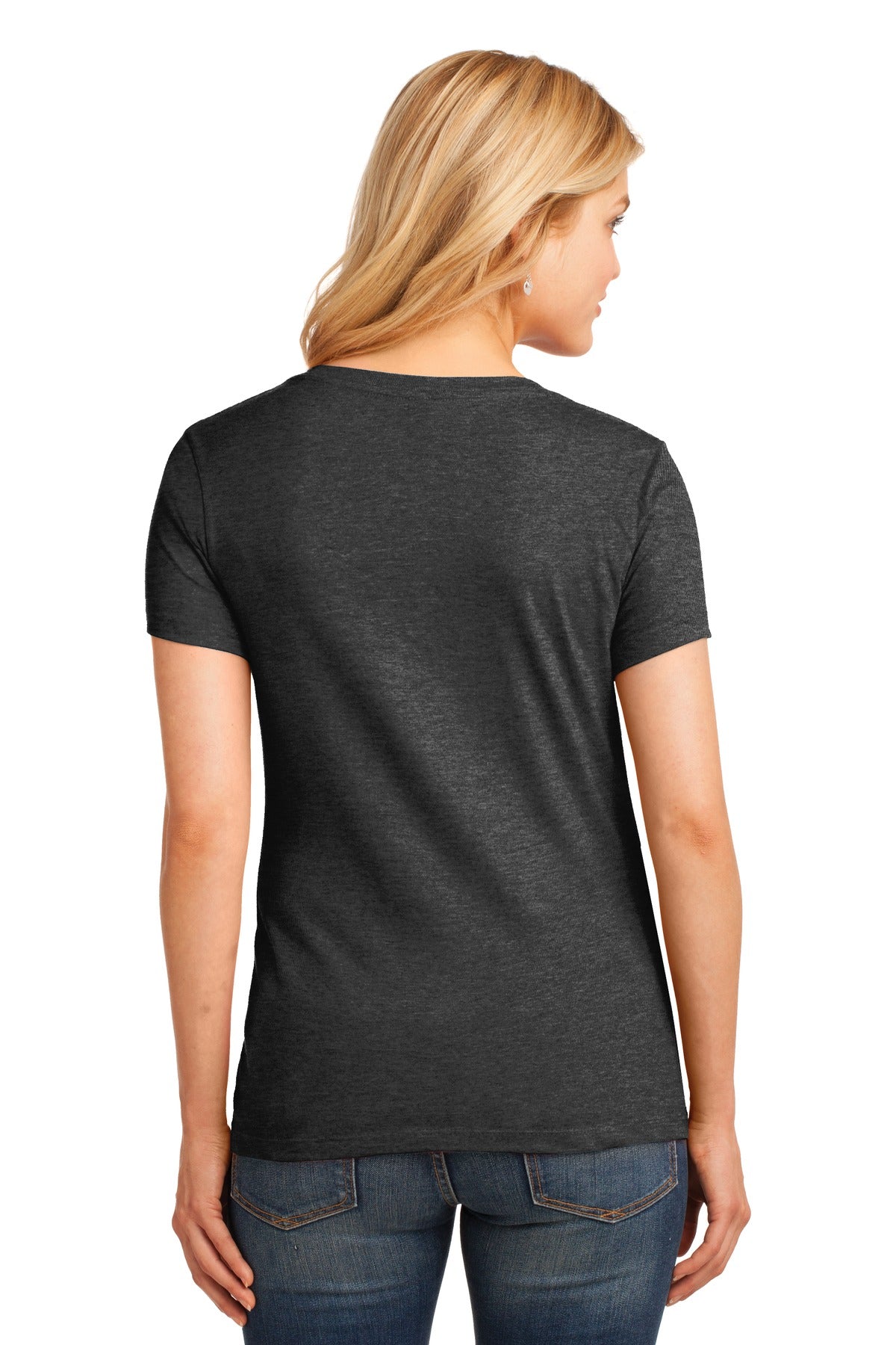 Port & Company - Women's Core Cotton V-Neck Tee Womens Apparel Shirts & Tops