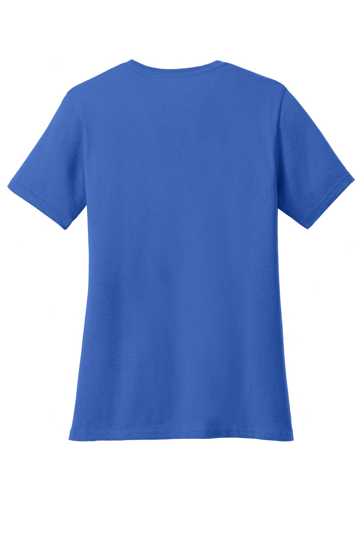Port & Company - Women's Core Cotton V-Neck Tee Womens Apparel Shirts & Tops