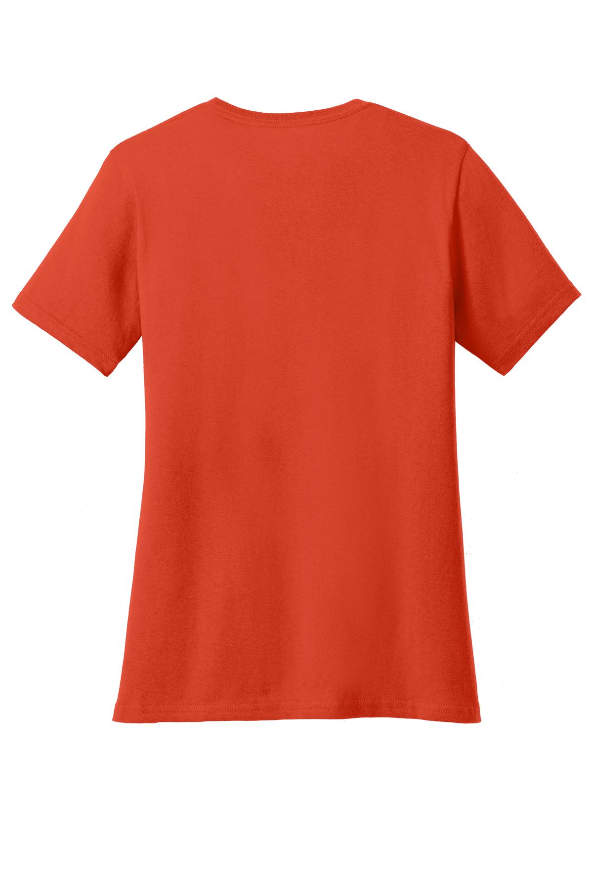 Port & Company - Women's Core Cotton V-Neck Tee Womens Apparel Shirts & Tops