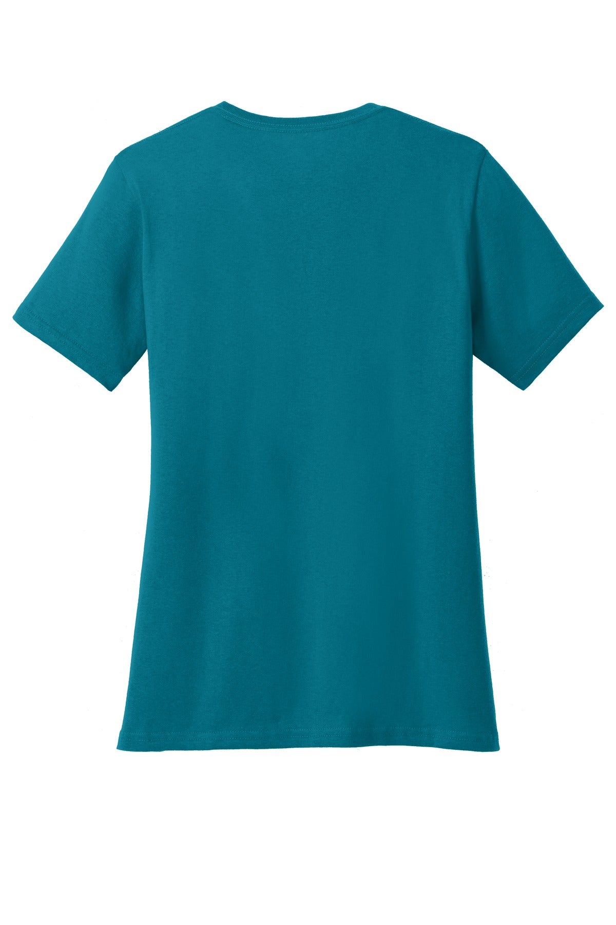 Port & Company Women's Core Cotton V-Neck Tee. LPC54V 2 of 3 Womens Apparel Shirts & Tops