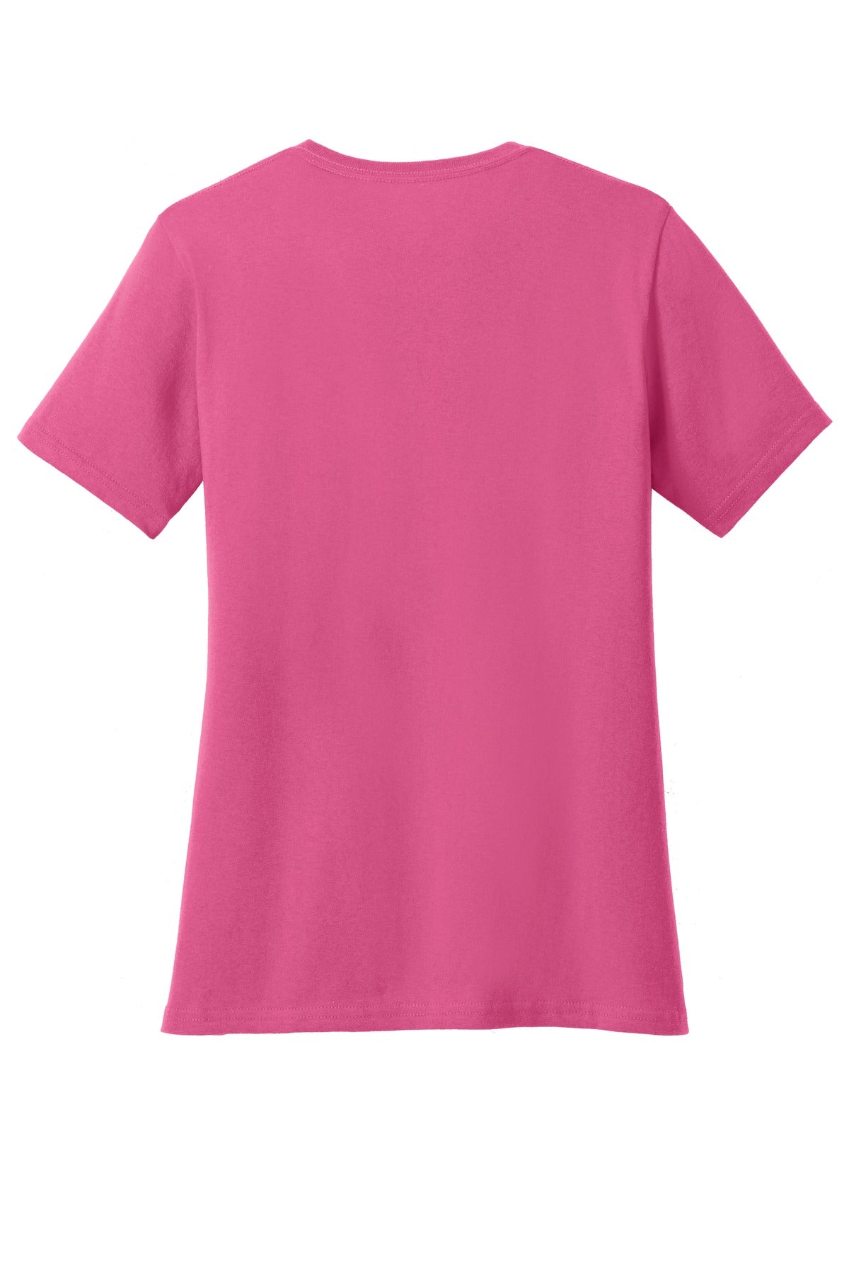Port & Company Women's Core Cotton V-Neck Tee. LPC54V 2 of 3 Womens Apparel Shirts & Tops