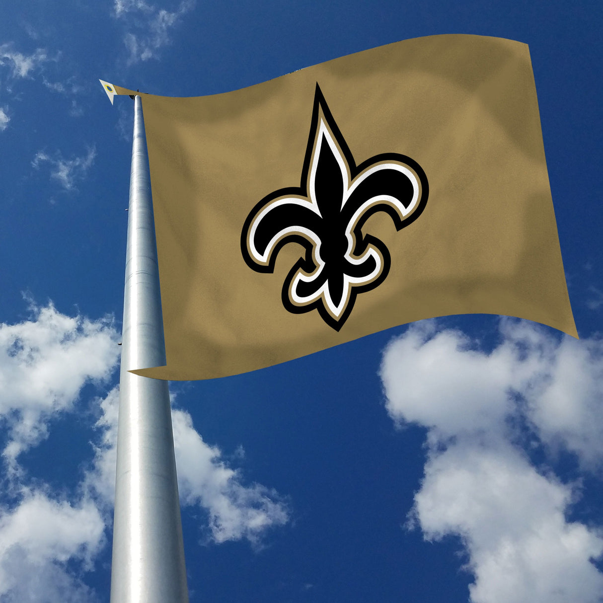 Rico Industries NFL New Orleans Saints Standard 3' x 5' Banner Flag-2