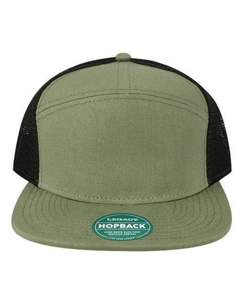 LEGACY Hopback Seven-Panel Trucker Cap-1