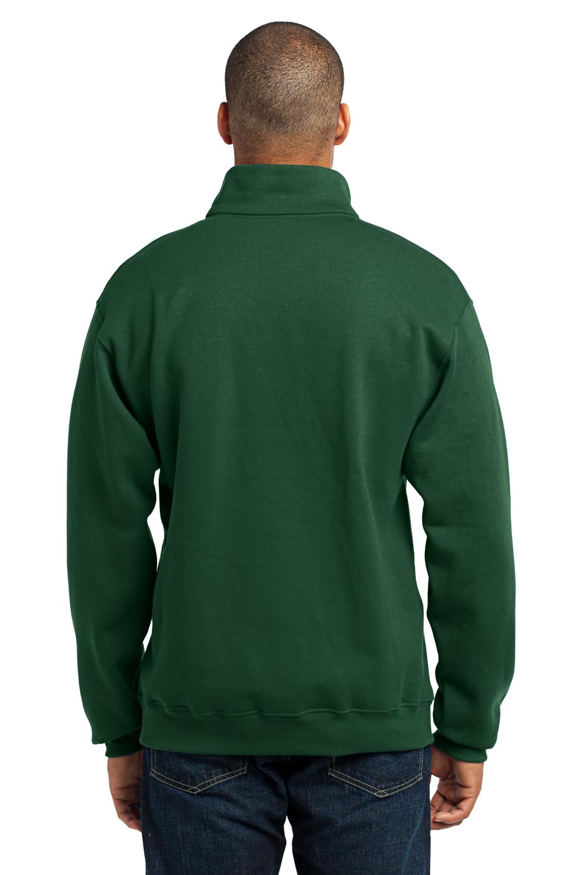 JERZEES Men's Nublend- Cadet Collar Quarter-Zip Sweatshirt Mens Apparel Sweatshirts & Fleece