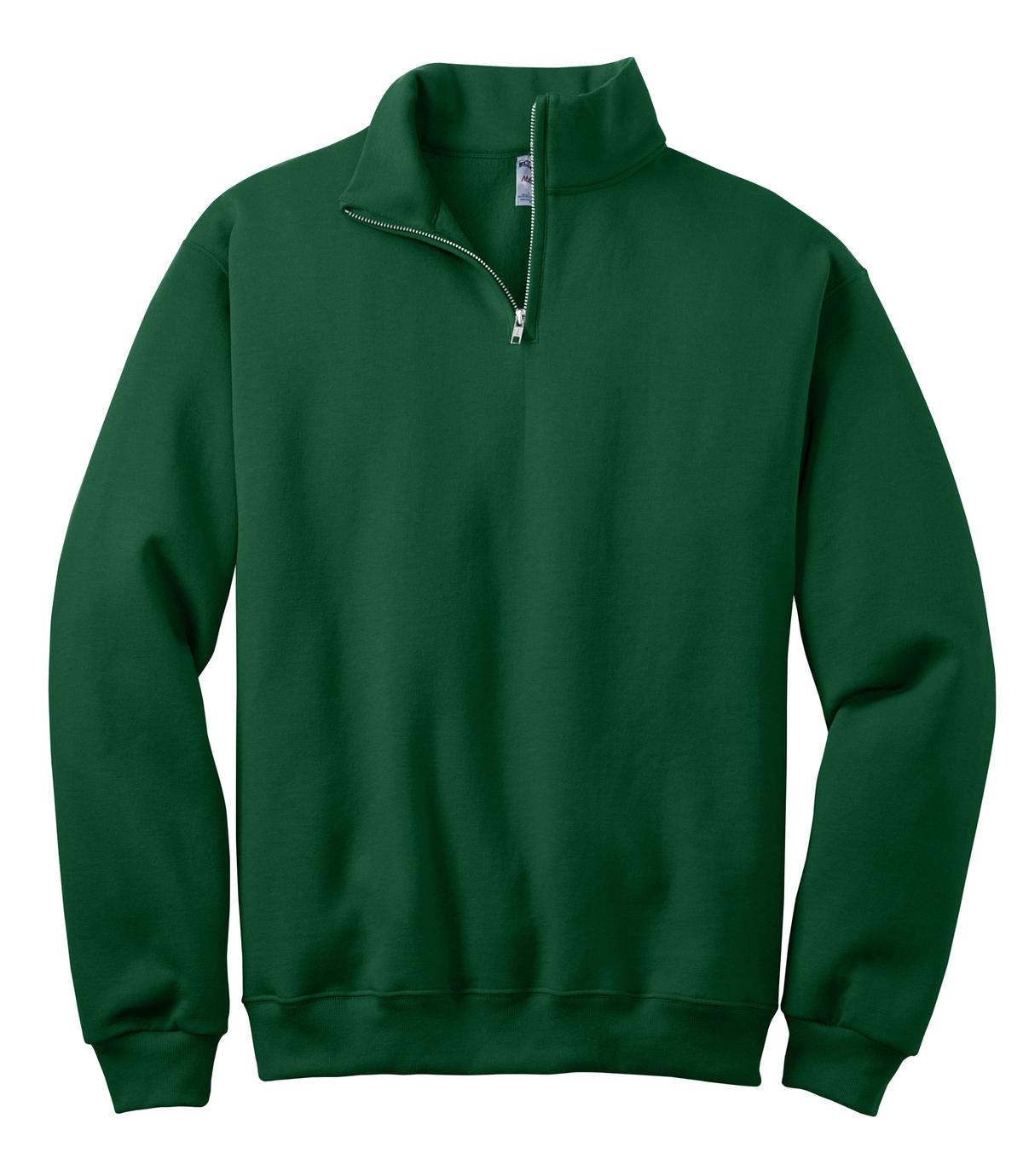 JERZEES Men's Nublend- Cadet Collar Quarter-Zip Sweatshirt Mens Apparel Sweatshirts & Fleece