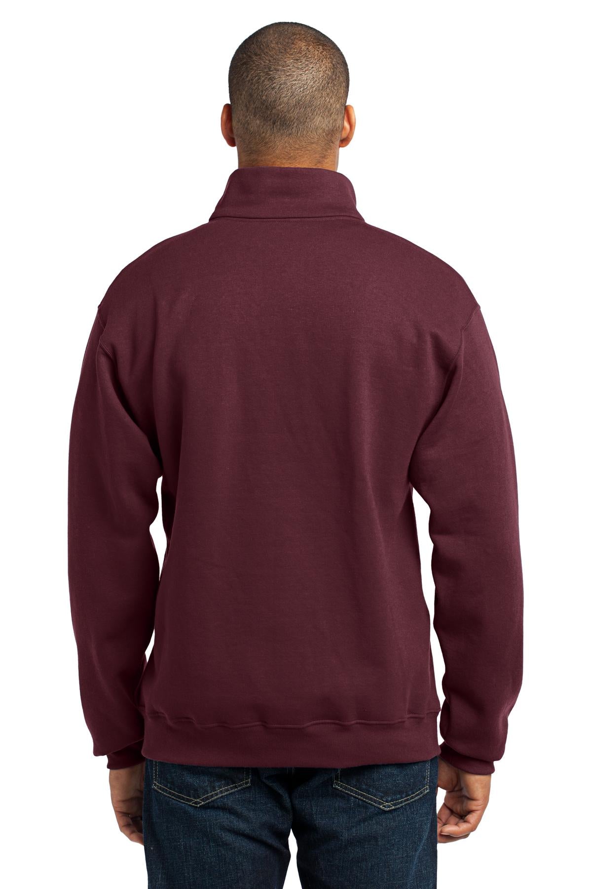 JERZEES Men's Nublend- Cadet Collar Quarter-Zip Sweatshirt Mens Apparel Sweatshirts & Fleece