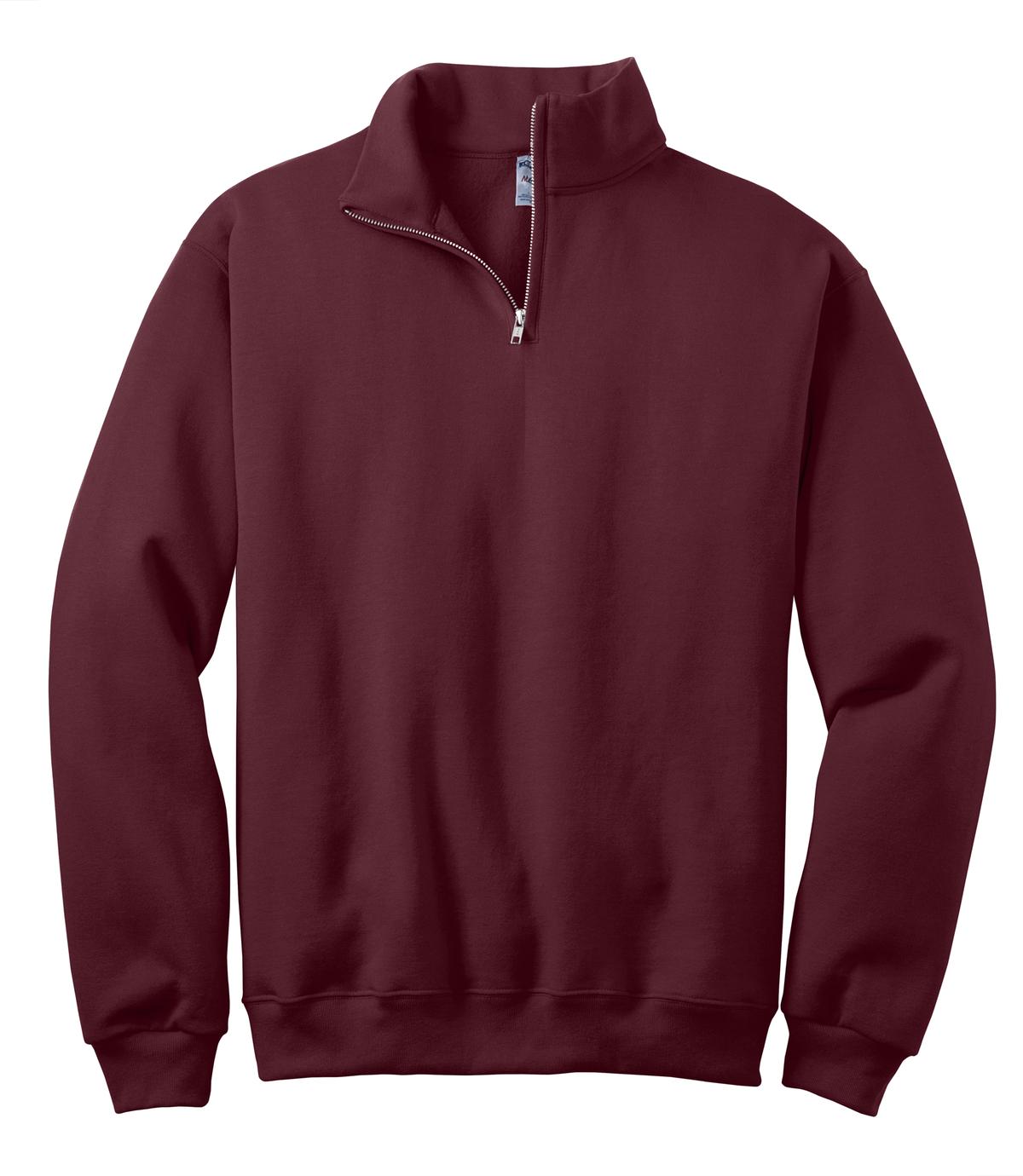 JERZEES Men's Nublend- Cadet Collar Quarter-Zip Sweatshirt Mens Apparel Sweatshirts & Fleece