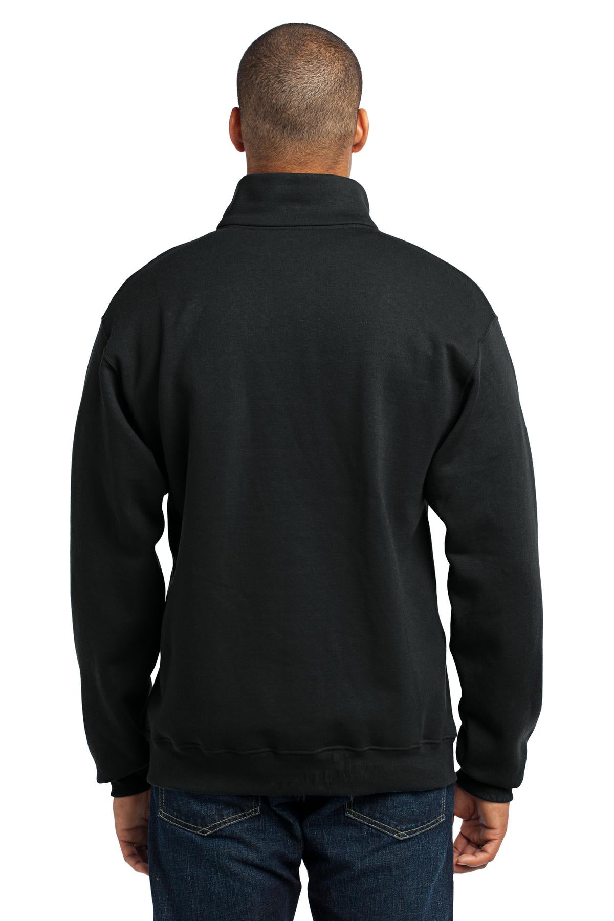 JERZEES Men's Nublend- Cadet Collar Quarter-Zip Sweatshirt Mens Apparel Sweatshirts & Fleece