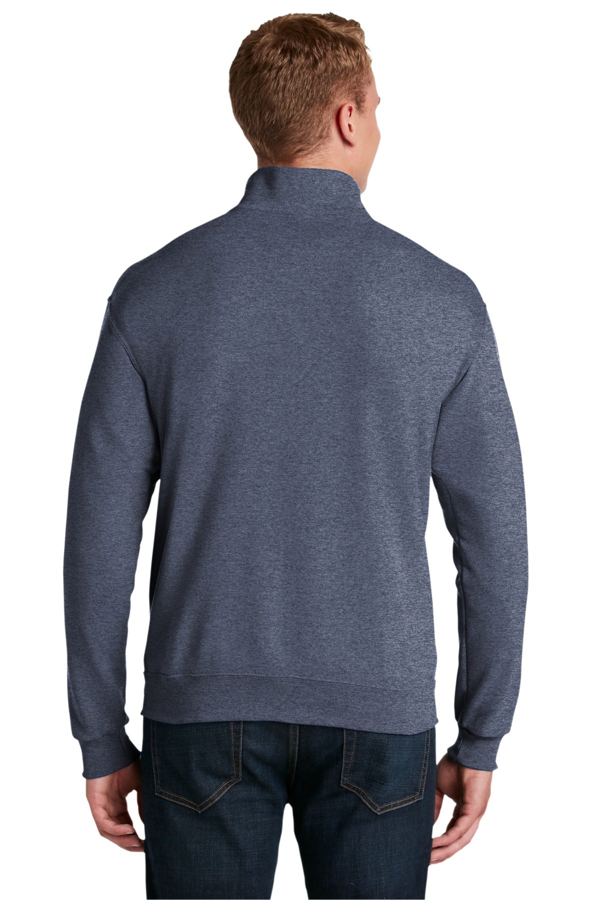 JERZEES Men's Nublend- Cadet Collar Quarter-Zip Sweatshirt Mens Apparel Sweatshirts & Fleece