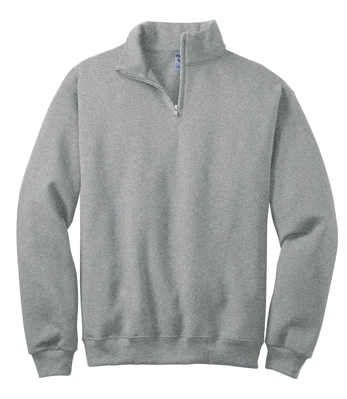 JERZEES Men's Nublend- Cadet Collar Quarter-Zip Sweatshirt Mens Apparel Sweatshirts & Fleece