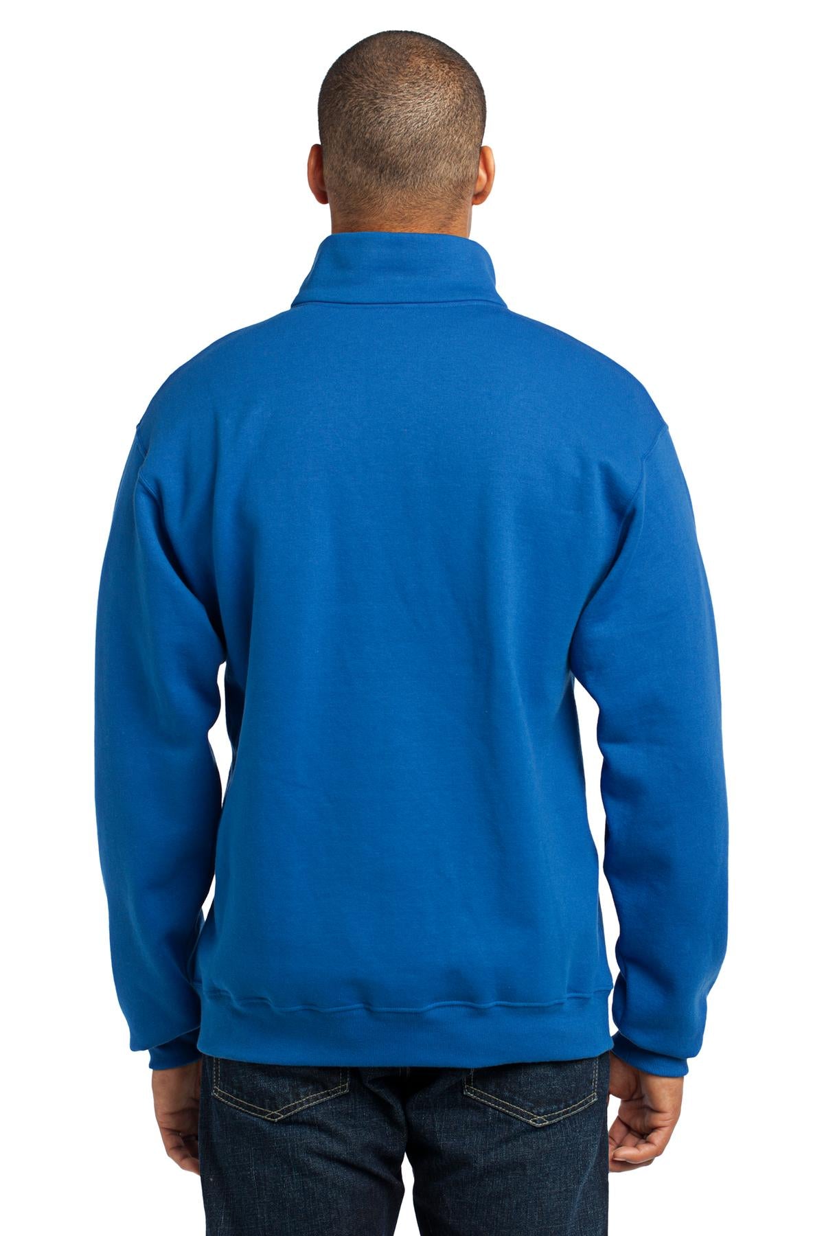 JERZEES Men's Nublend- Cadet Collar Quarter-Zip Sweatshirt Mens Apparel Sweatshirts & Fleece