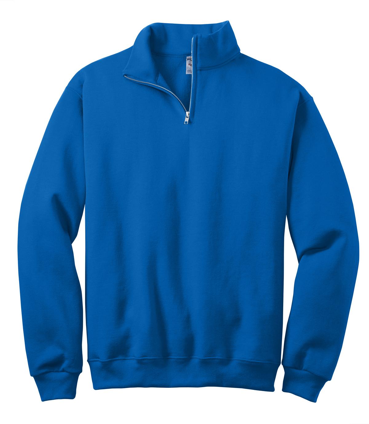 JERZEES Men's Nublend- Cadet Collar Quarter-Zip Sweatshirt Mens Apparel Sweatshirts & Fleece