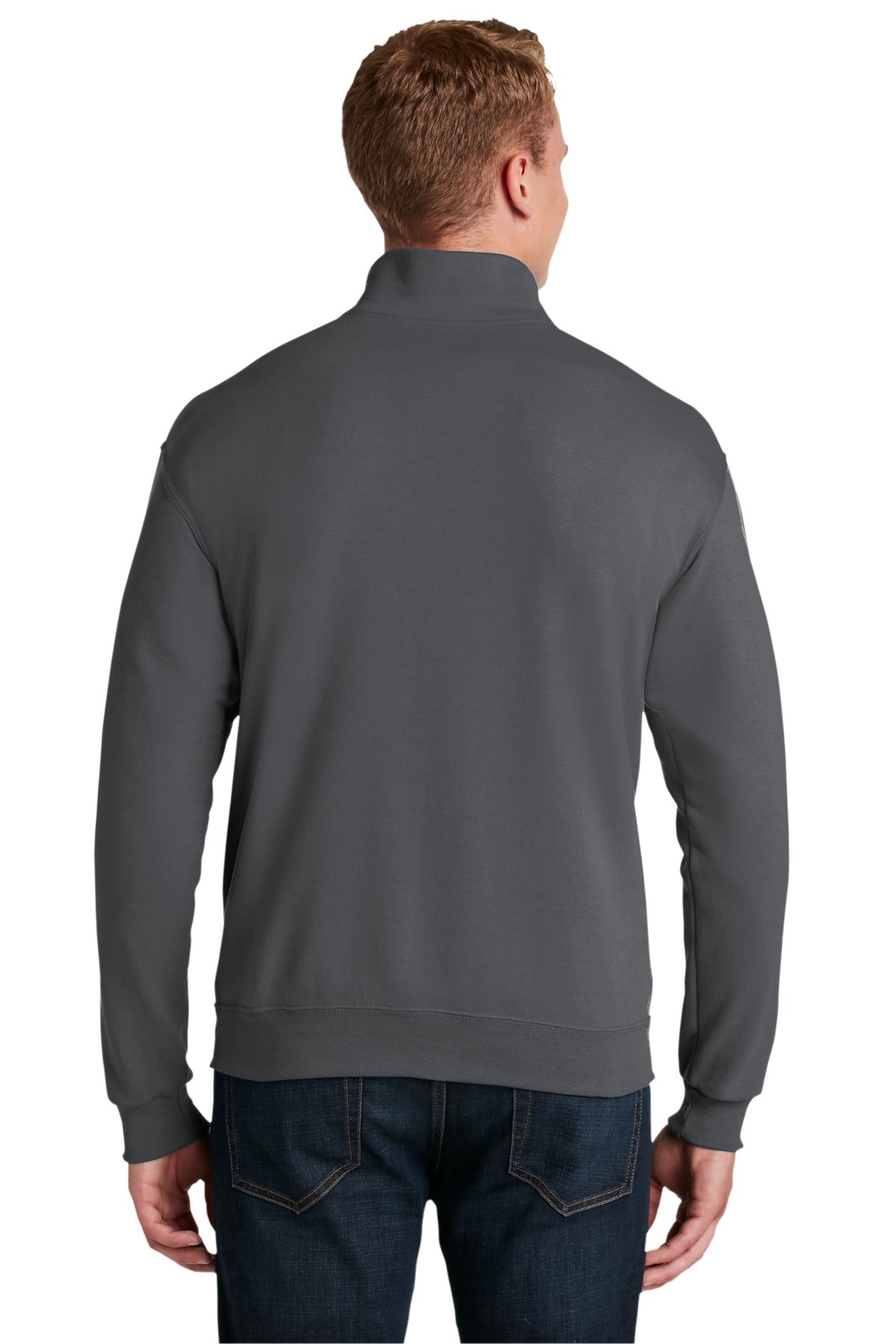 JERZEES Men's Nublend- Cadet Collar Quarter-Zip Sweatshirt Mens Apparel Sweatshirts & Fleece