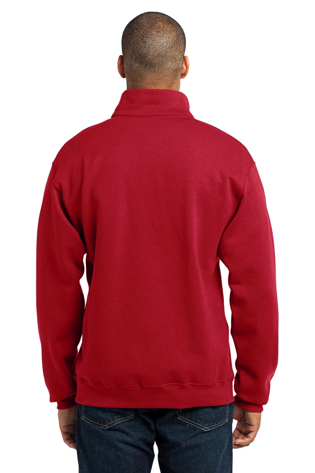 JERZEES Men's Nublend- Cadet Collar Quarter-Zip Sweatshirt Mens Apparel Sweatshirts & Fleece