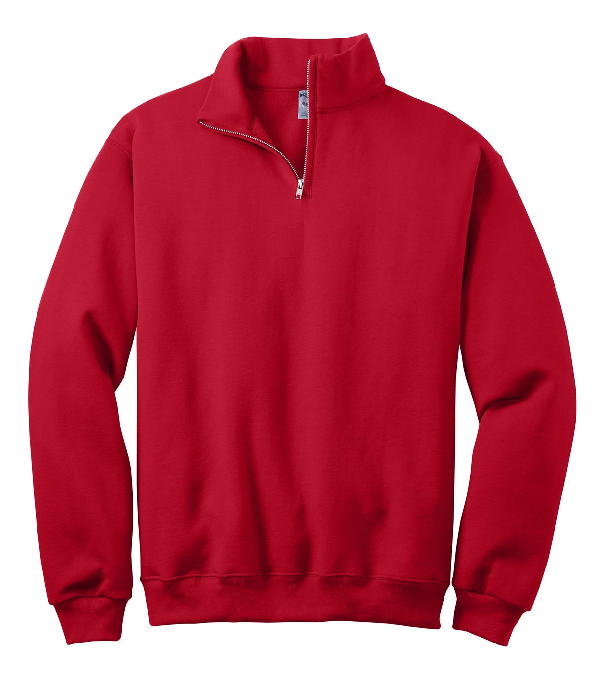 JERZEES Men's Nublend- Cadet Collar Quarter-Zip Sweatshirt Mens Apparel Sweatshirts & Fleece