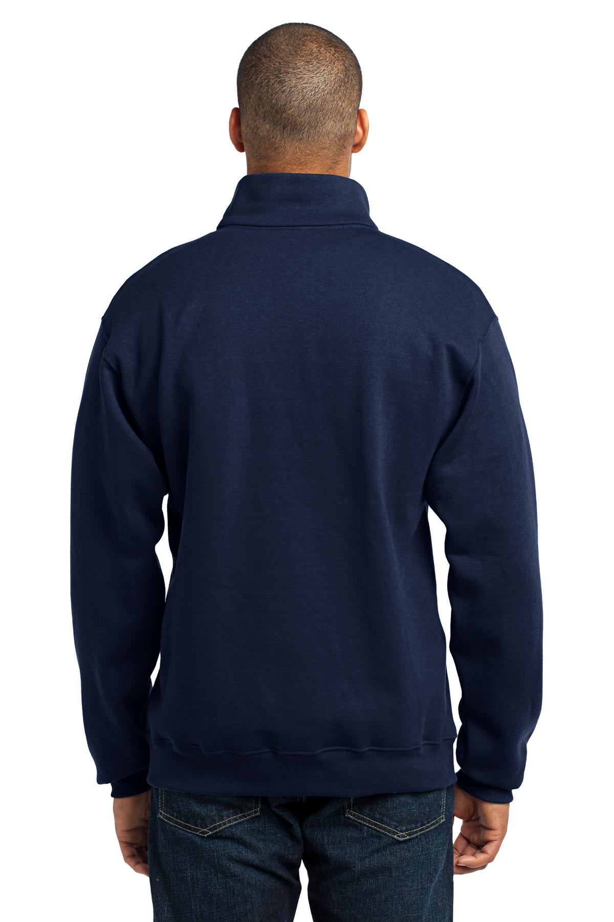 JERZEES Men's Nublend- Cadet Collar Quarter-Zip Sweatshirt Mens Apparel Sweatshirts & Fleece