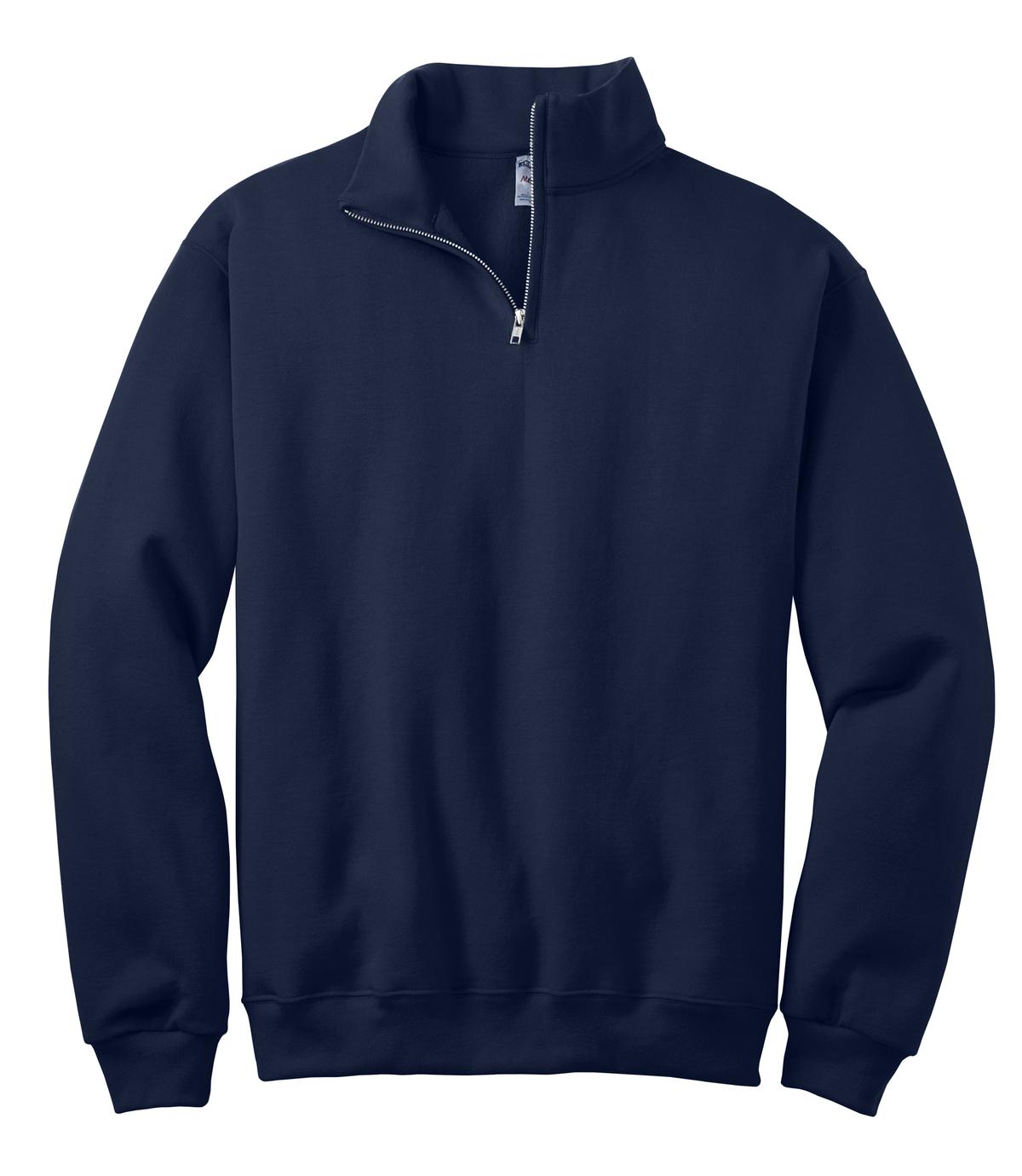 JERZEES Men's Nublend- Cadet Collar Quarter-Zip Sweatshirt Mens Apparel Sweatshirts & Fleece