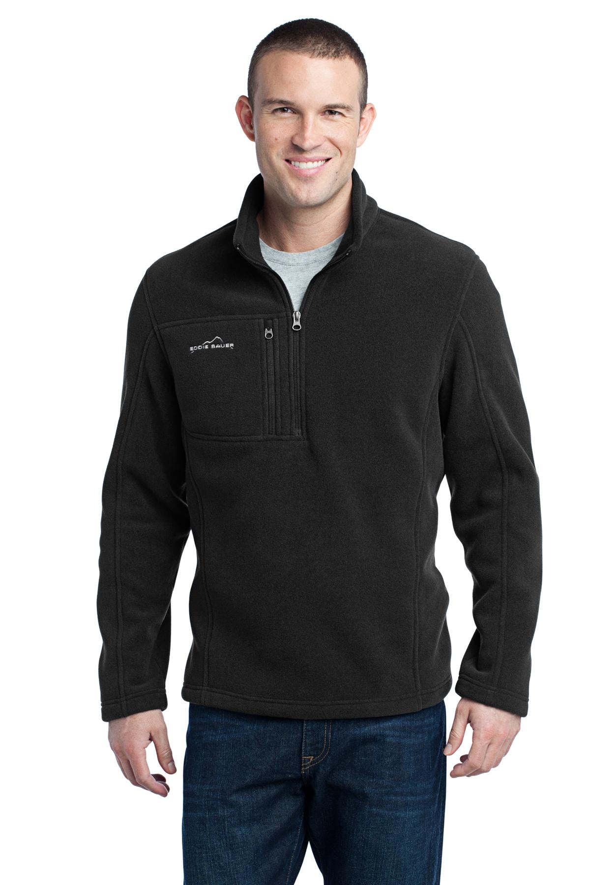 Eddie Bauer Men's 1/4-Zip Fleece Pullover. EB202 Corporate Apparel Sweatshirts & Fleece