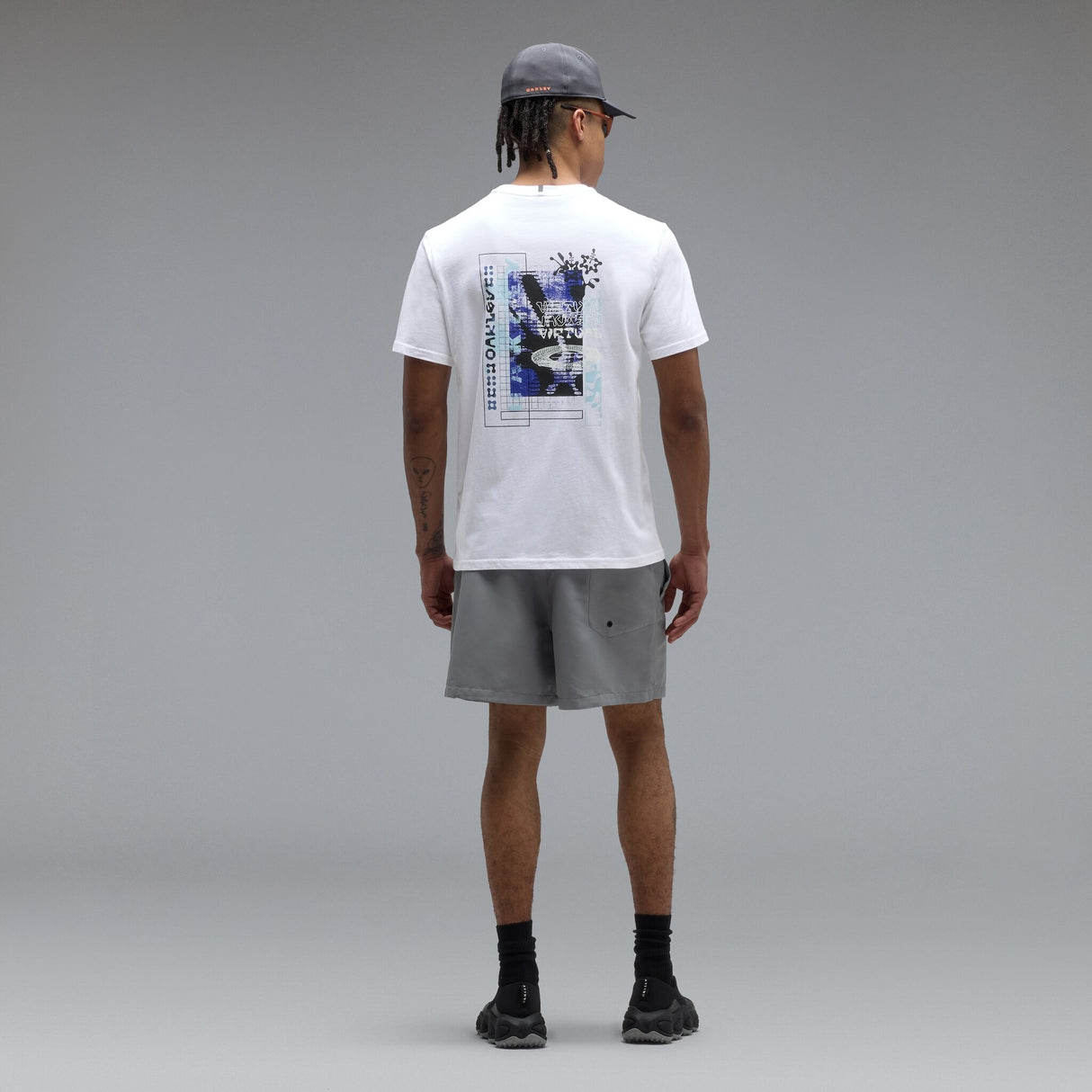 Oakley Men's Futurescape Logo Hibiscus Tee-3