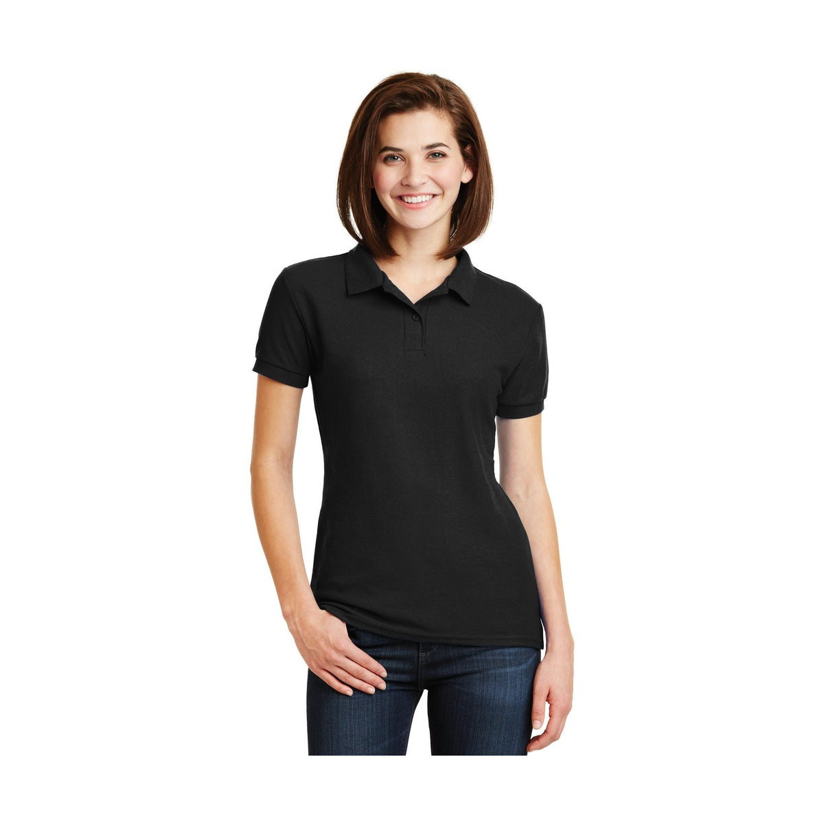 Gildan Women's DryBlend 6-Ounce Double Pique Sport Shirt
