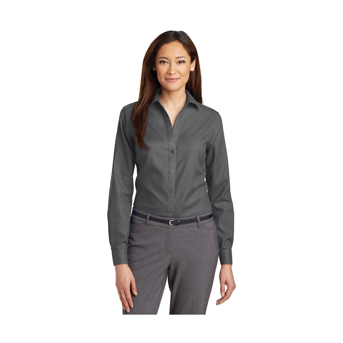 Red House Women's Non-Iron Diamond Dobby Shirt
