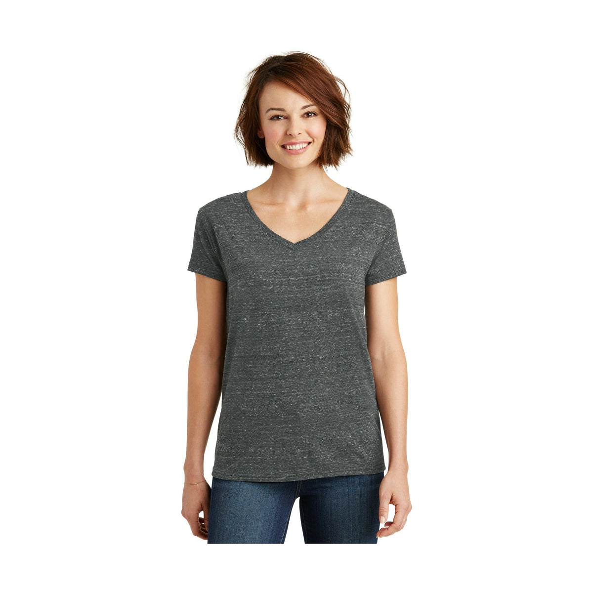 District Women's Cosmic V-Neck Tee