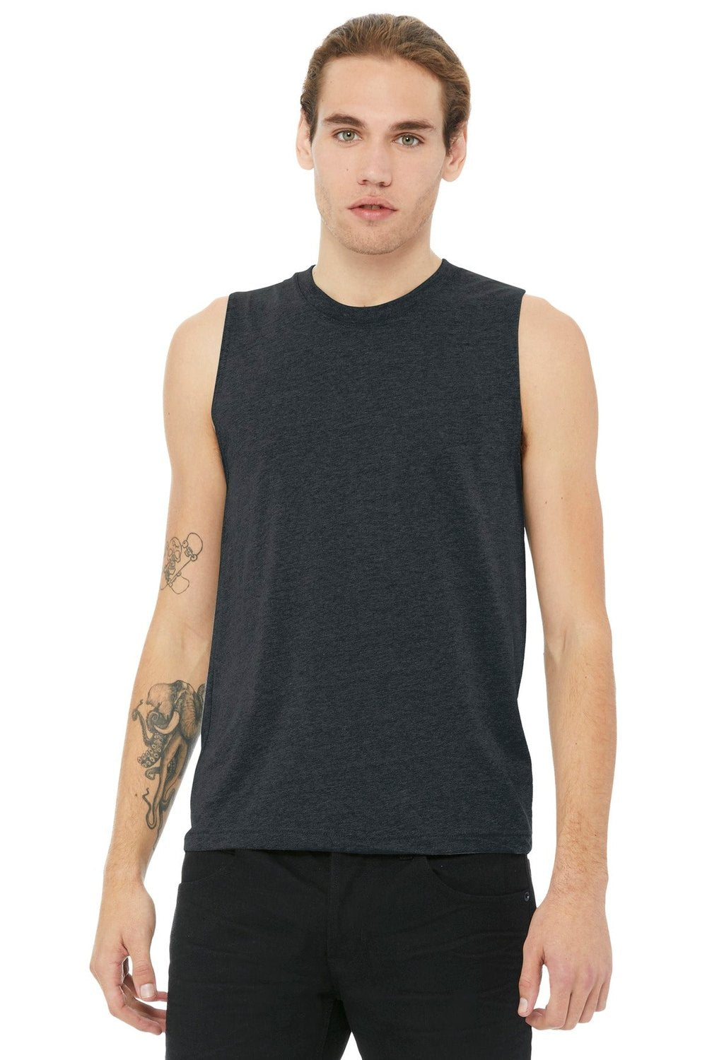 BELLA + CANVAS Unisex Jersey Muscle Tank Mens Apparel Shirts & Tops