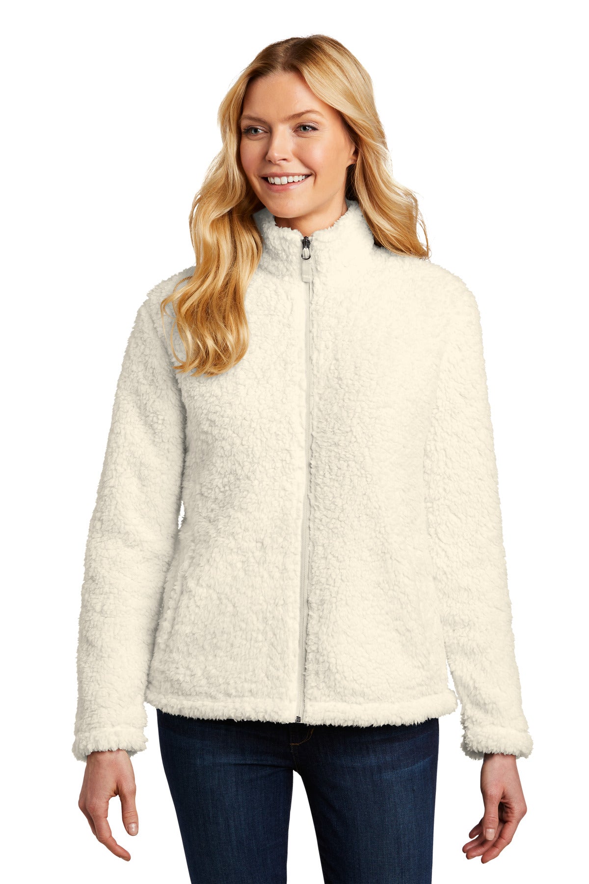 Port Authority Women's Cozy Fleece Jacket. L131 Womens Apparel Jackets & Vests