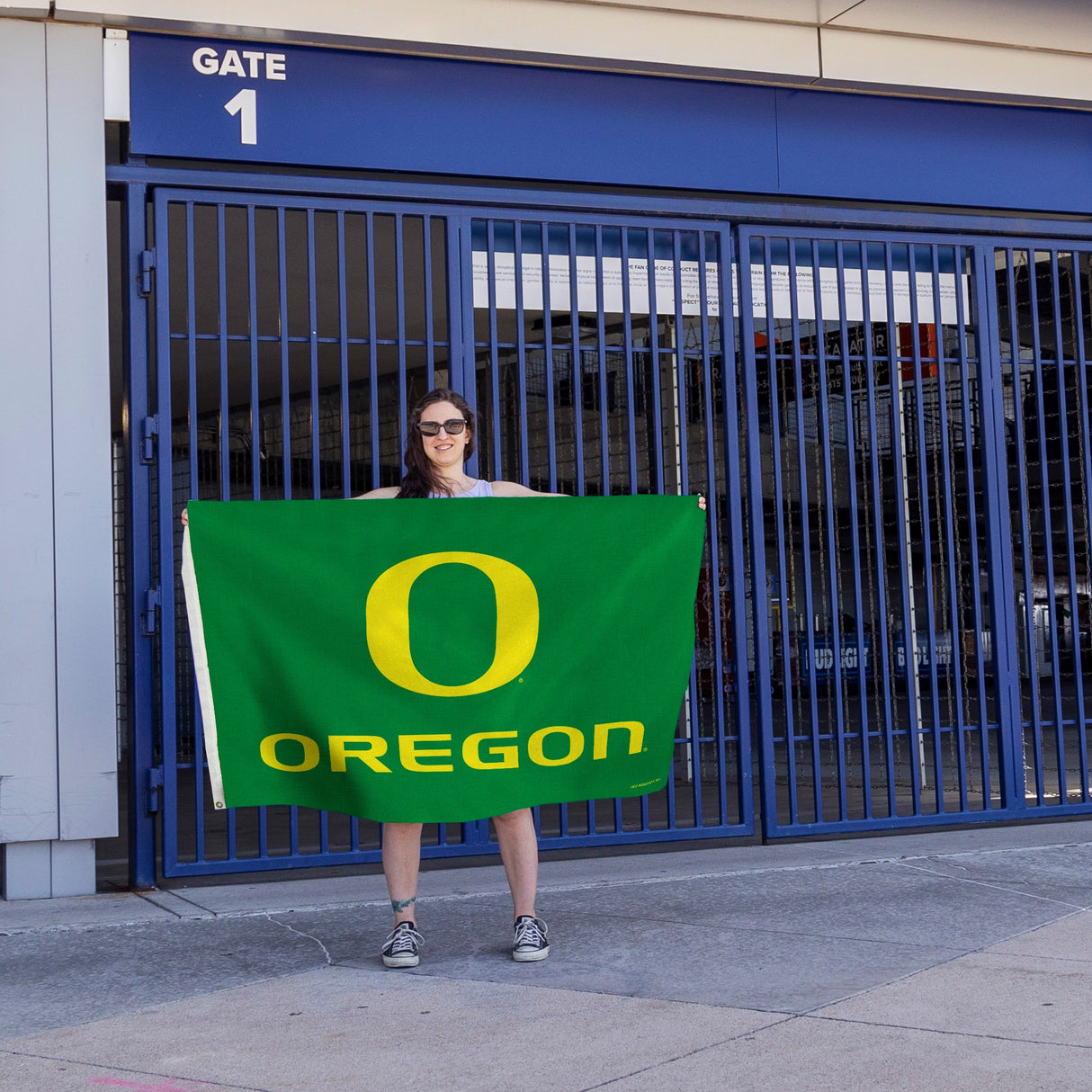 Rico Industries NCAA Oregon Ducks Standard 3' x 5' Banner Flag-4