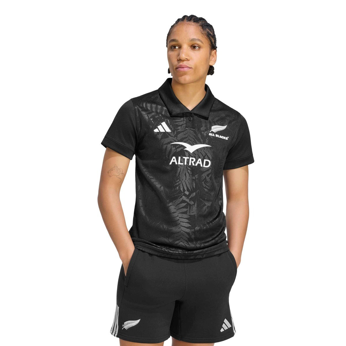 adidas Women's All Blacks Home Replica Jersey-1
