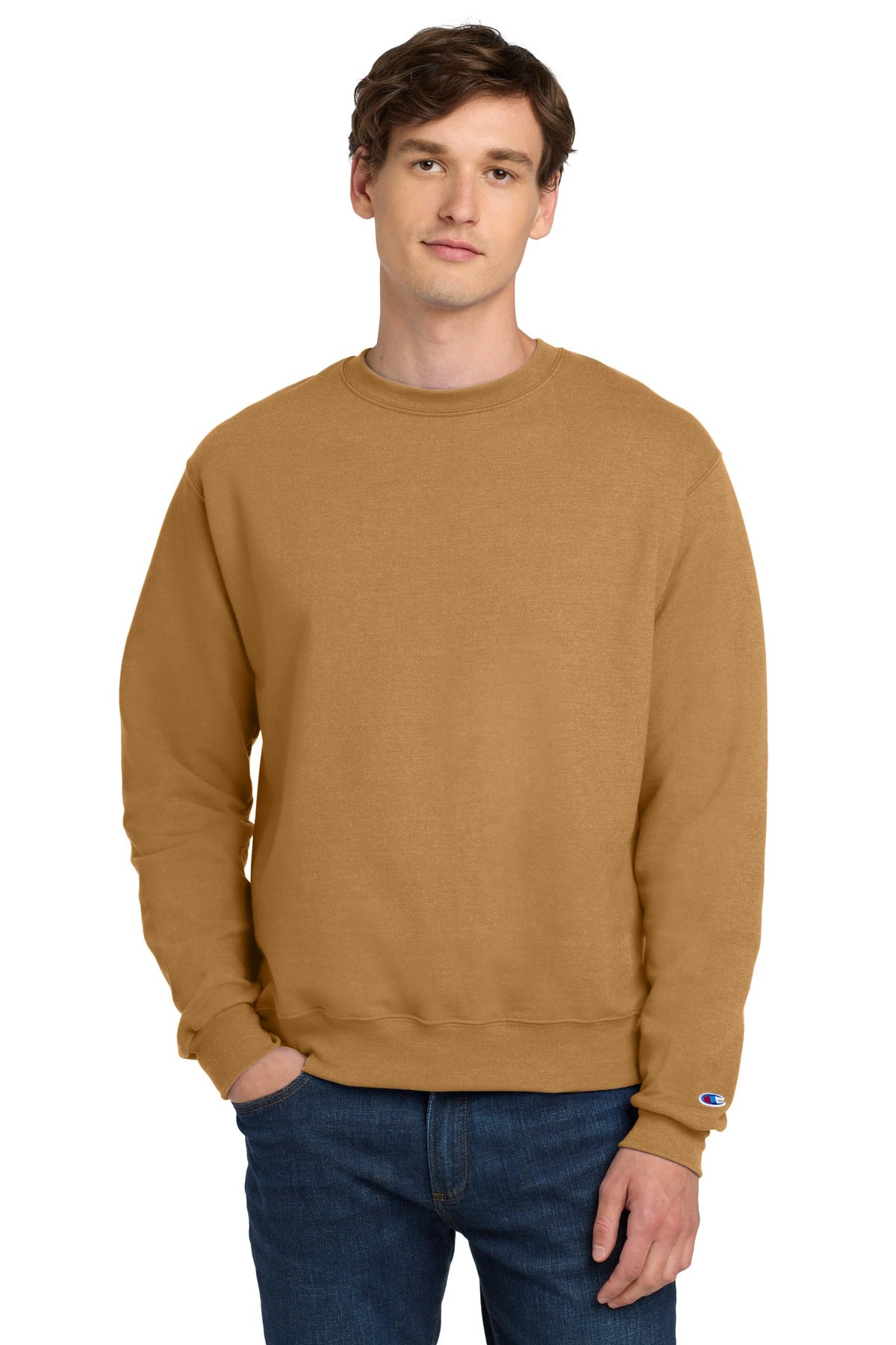 Champion Men's Powerblend Crewneck Sweatshirt Mens Apparel Sweatshirts & Fleece