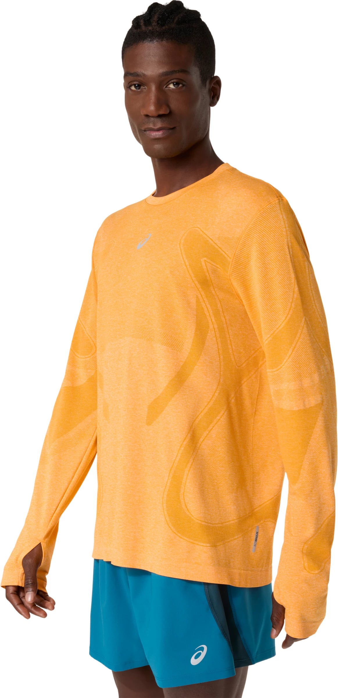 Asics Men's Road Seamless Long Sleeve Top-3