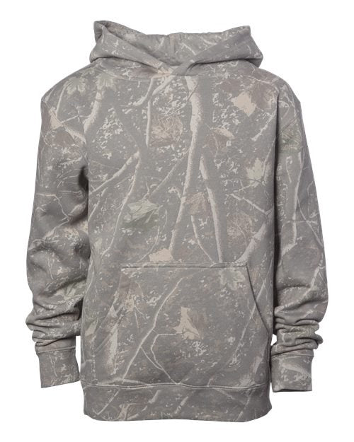 Independent Trading Co. Youth Midweight Hooded Sweatshirt-1