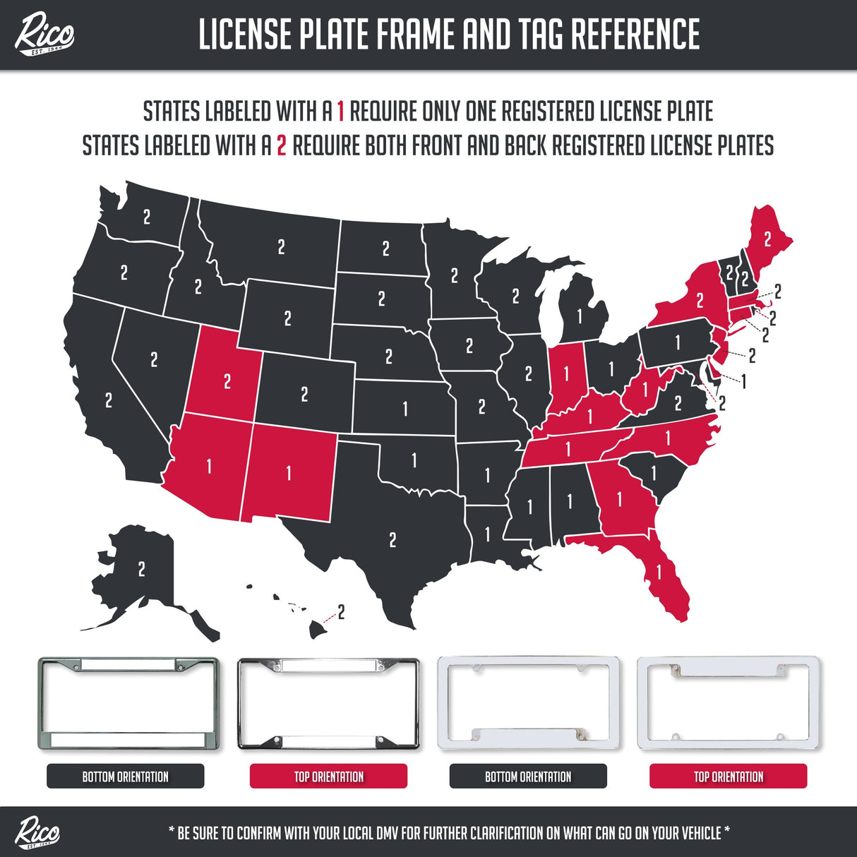 Rico Industries NFL Tennessee Titans Classic 12" x 6" Chrome License Plate Frame-3